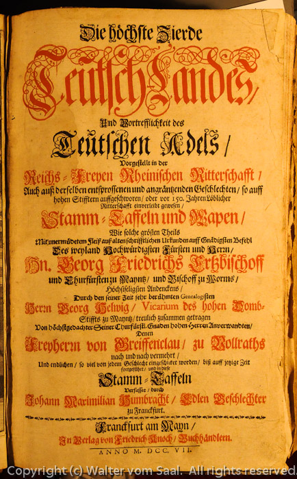 Antique book: title page